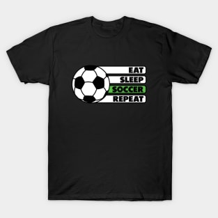 Eat Sleep Soccer Repeat T-Shirt